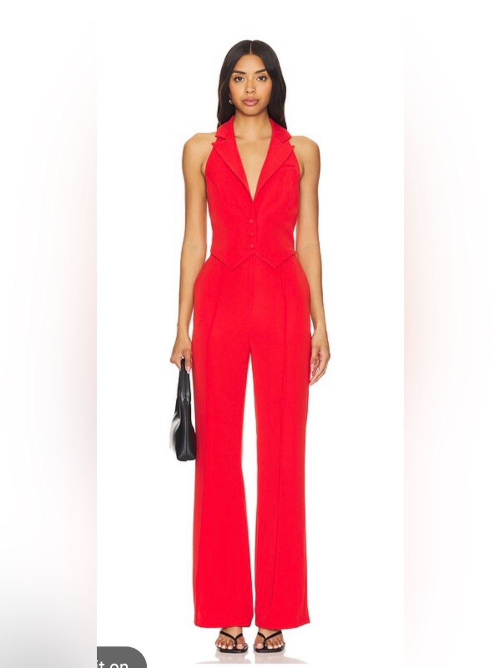 Lovers and Friends Elena Red Jumpsuit XS